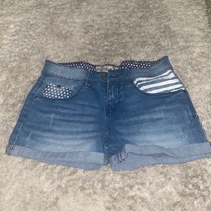 Jean shorts